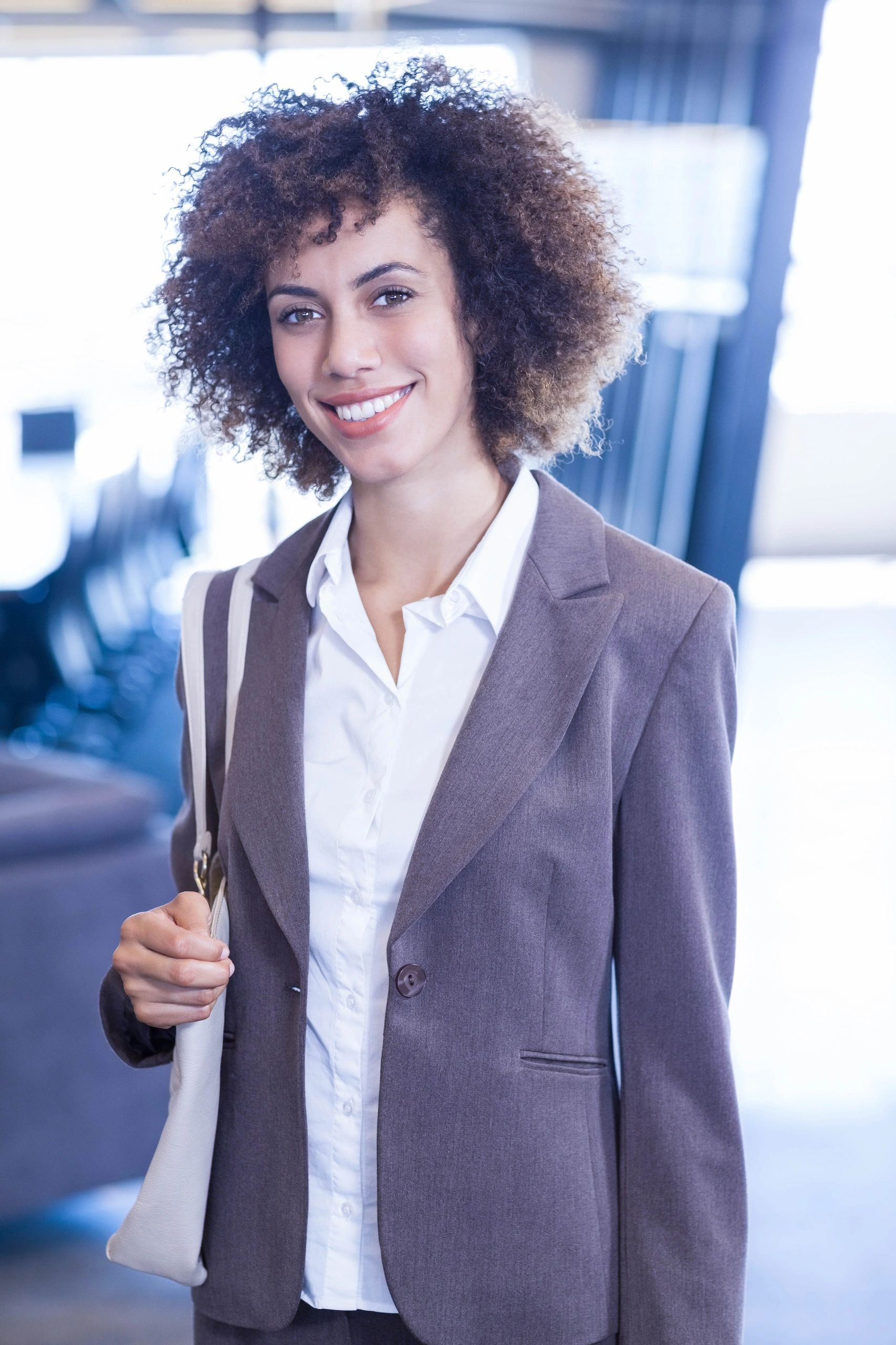 Portrait of a smiling business professional